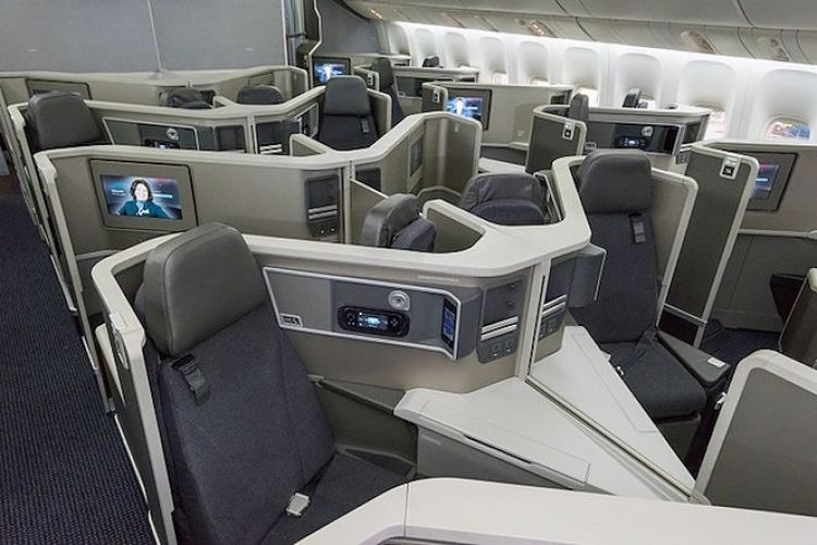 American Boeing 787 Business Class