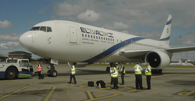 ElAl Plane on the Ground
