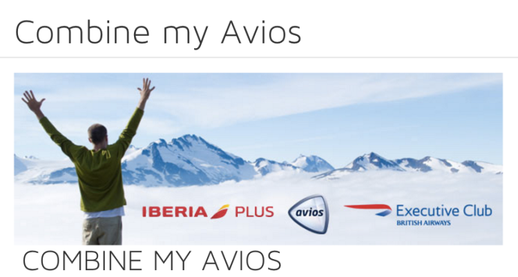 Transfer Avios from IberisPlus to Executive Club