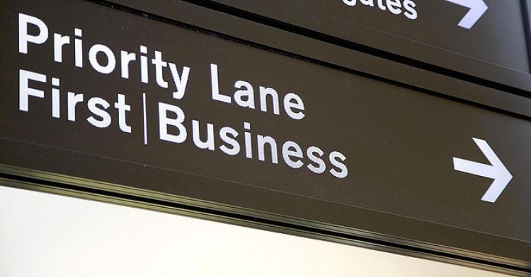 priority-lane-sign